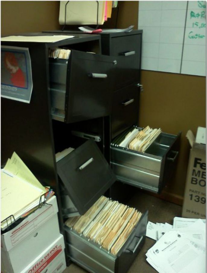 Files everywhere 