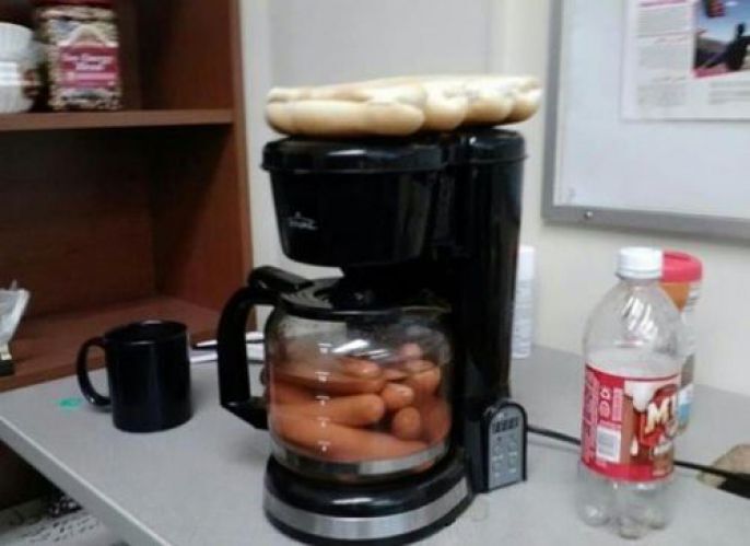 Coffee Hot Dog Pot 