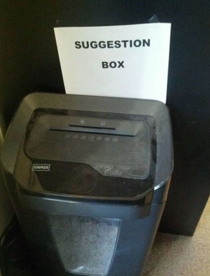 suggestion box 
