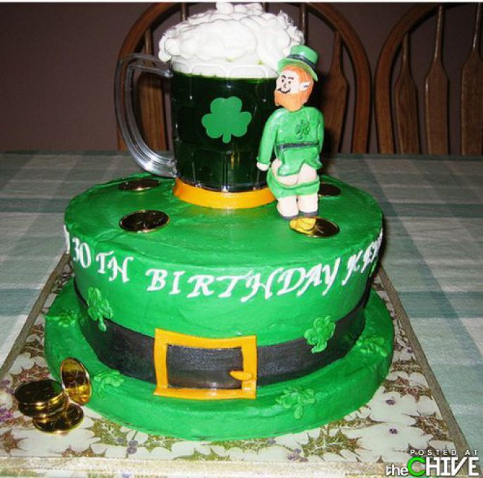 St. Patrick's Cake 
