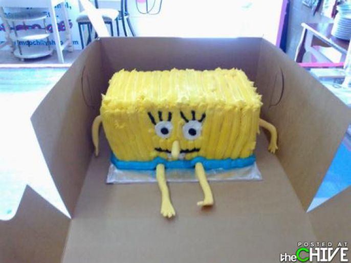 Sponge Bob Cake 