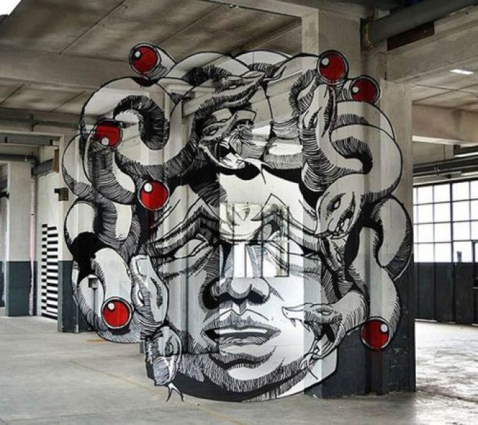 Graffiti Face 