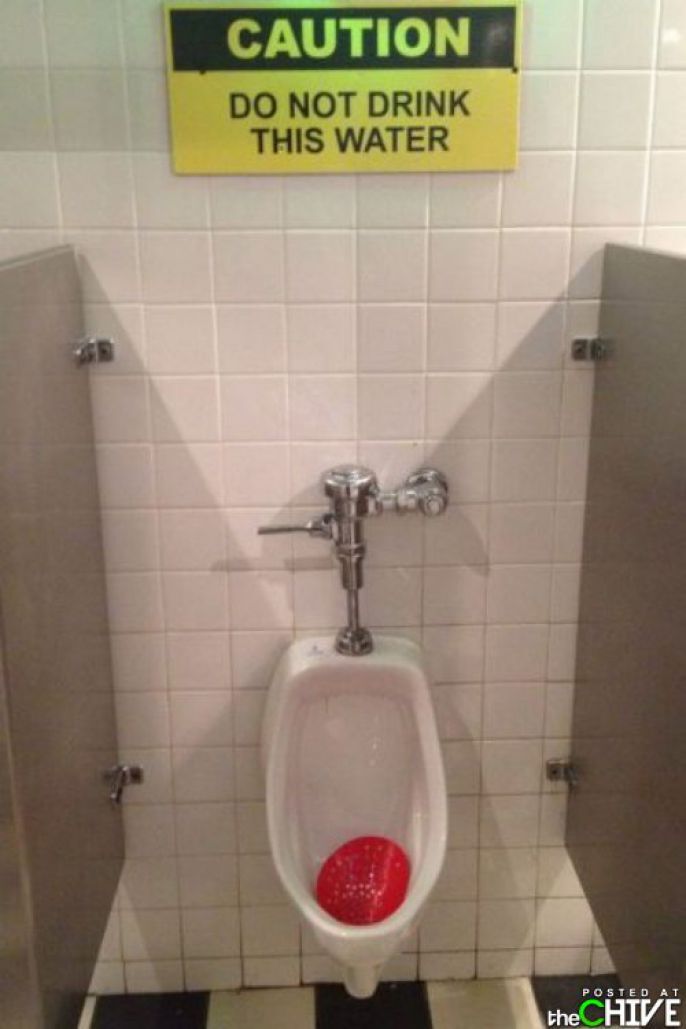 Do Not Drink From The Urinal 