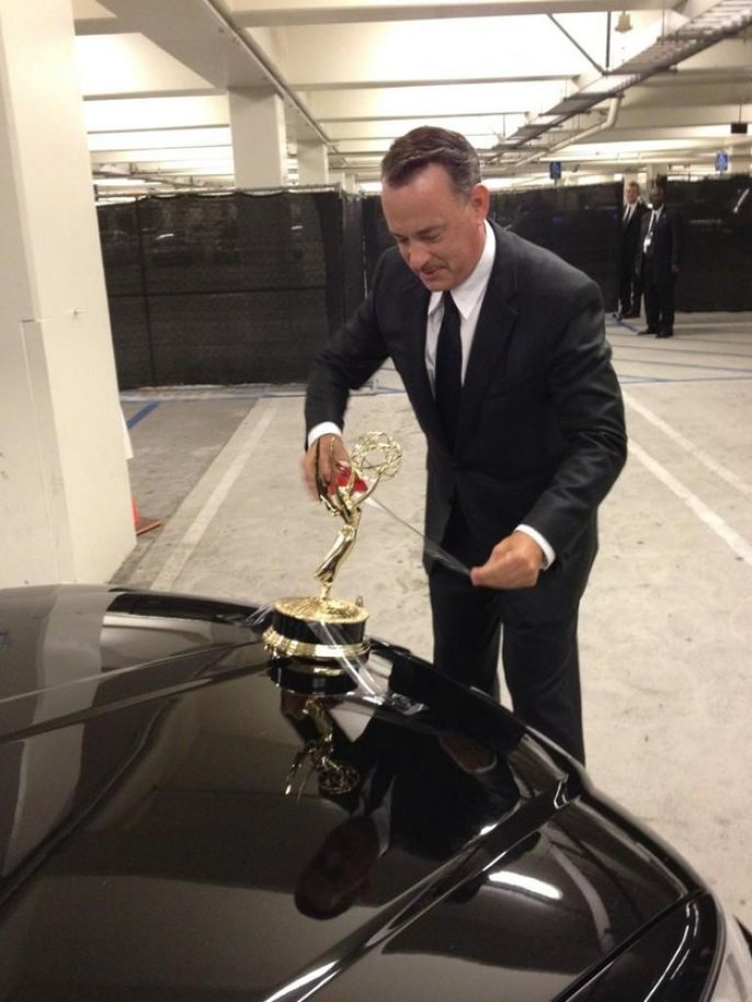 Tom Hanks Grammy Hood Ornament 
