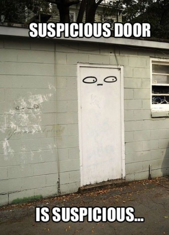 Suspicious Door 