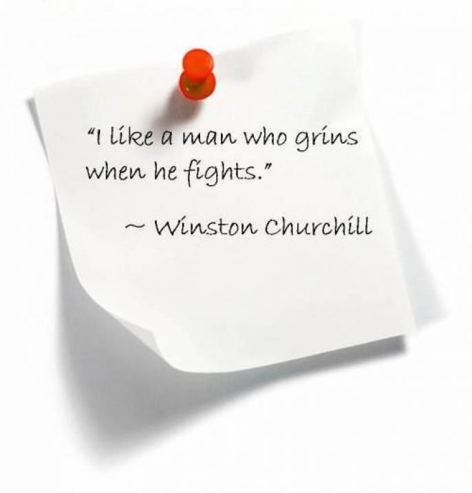 Winston Churchill  fighter 