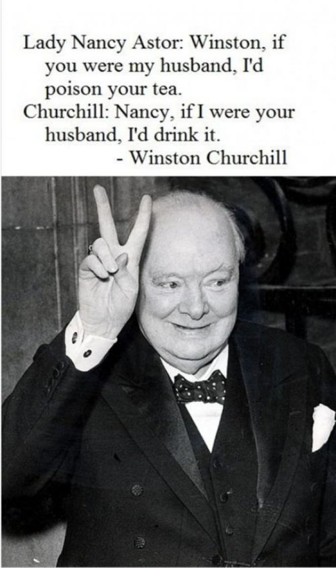 Winston Churchill Nancy Astor 