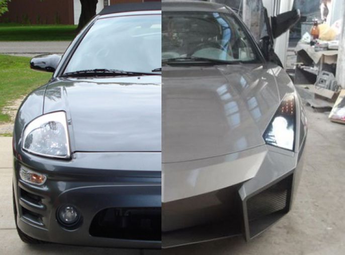 Mitsubishi Eclipse To A Lamborghini Reventon