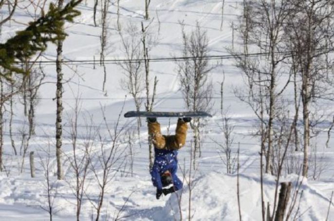 Snowboard Flip 