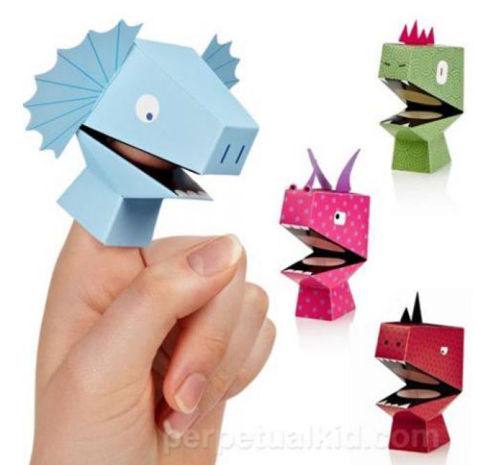 Odd Products Finger Dinosaurs 