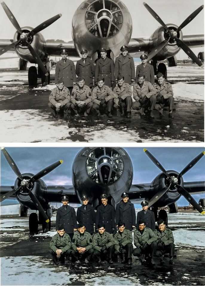 Old War Photo Restored 