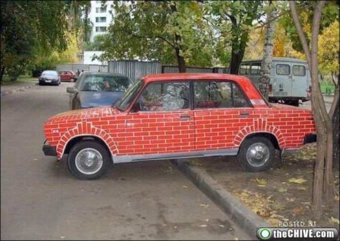 Amusing Brick Car 