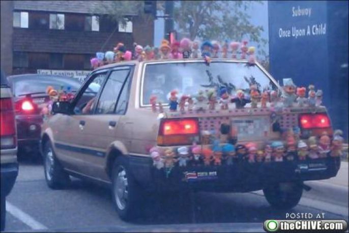 Amusing Doll Car 