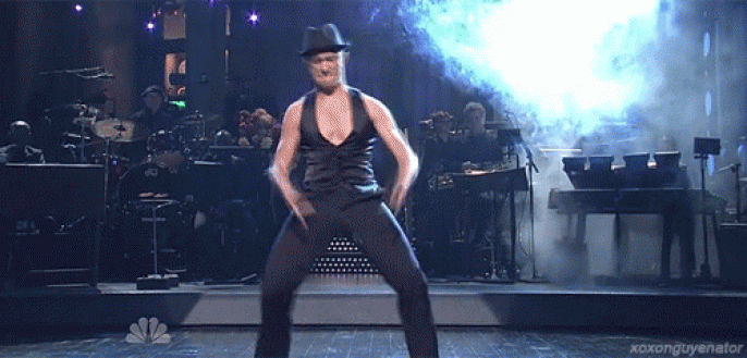 Joseph Gordon Levitt Doing The Magic Mike 