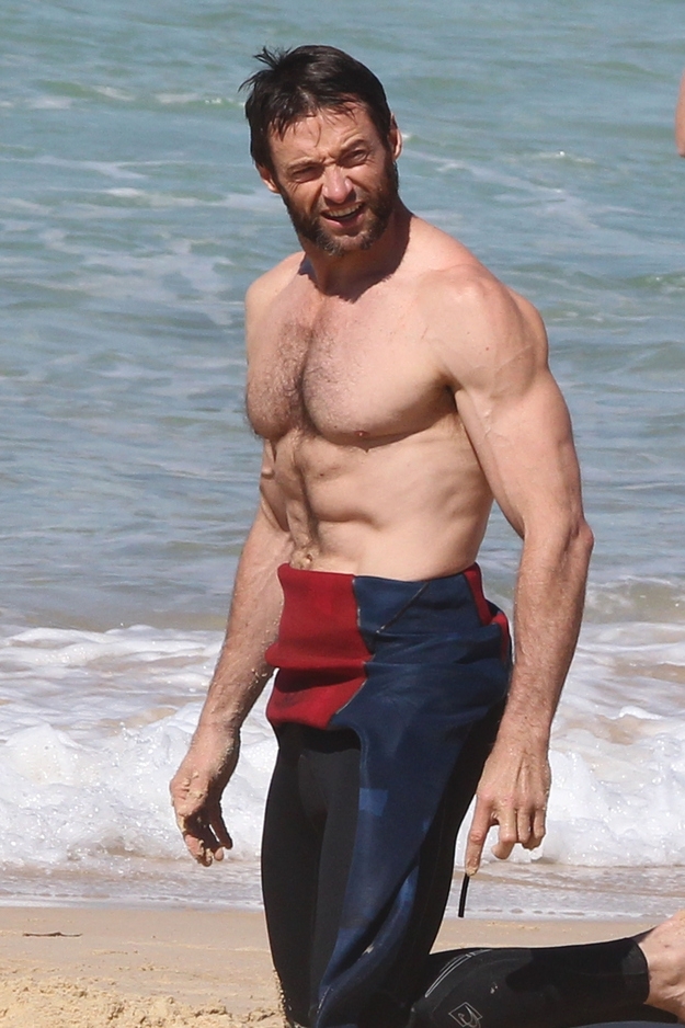 Hugh Jackman Stunning Body 