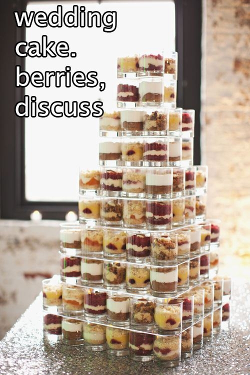 Wedding Cake Of Berries 