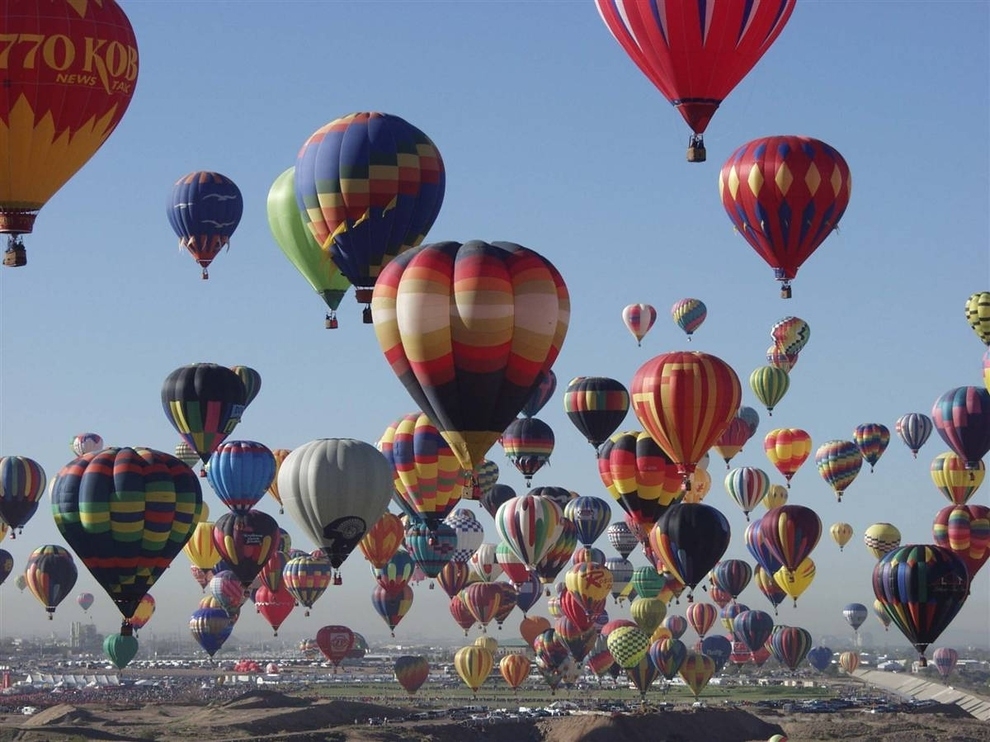3. Albuquerque International Balloon Festival, New Mexico