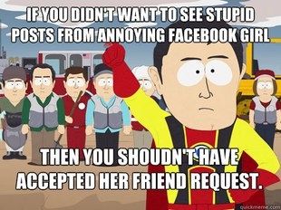 Annoying Facebook Girl 