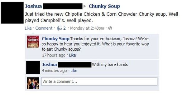 Eating Soup Win 