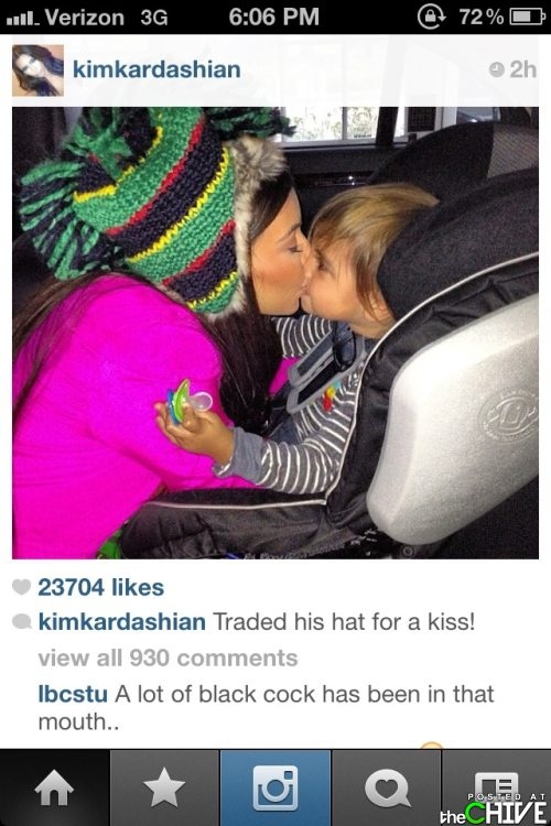 Kim Kardashian Kiss 