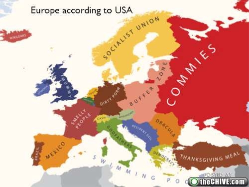 Europe According To USA 
