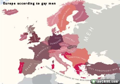 Europe According To Gay Men 