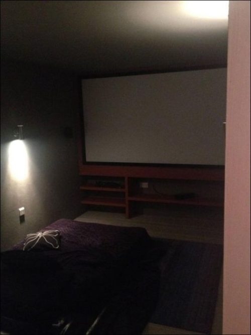 Awesome movie room 
