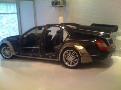 Maybach In The Shop 