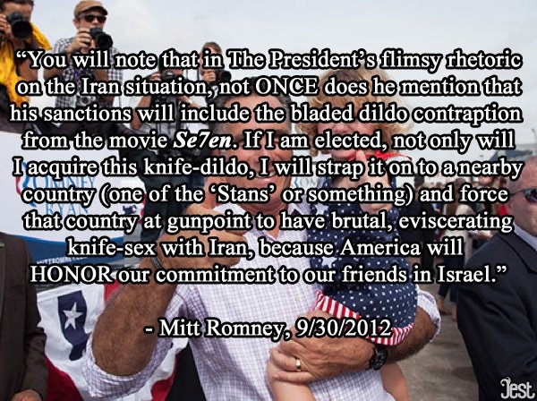 Romney Continues and Goes a little too far 