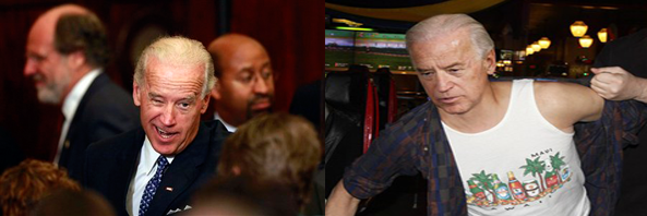 Real vs. Fake Joe Biden 
