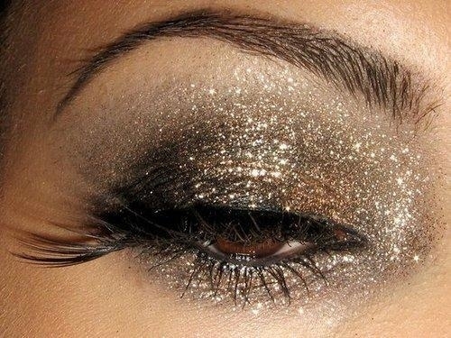 Makeup Pr0n: Glittery Eyes