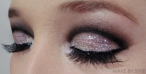 Makeup Pr0n: Glittery Eyes