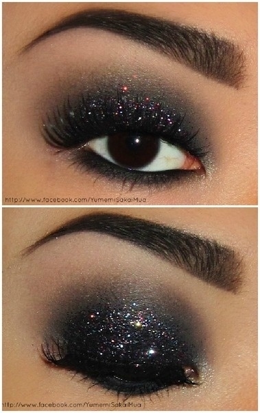 Makeup Pr0n: Glittery Eyes