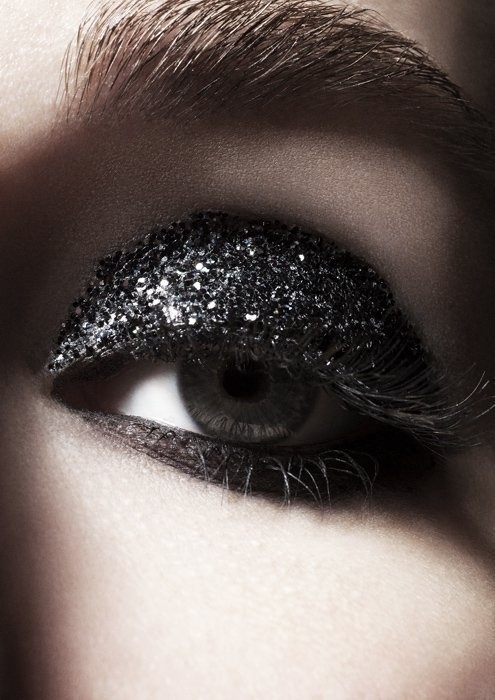 Makeup Pr0n: Glittery Eyes