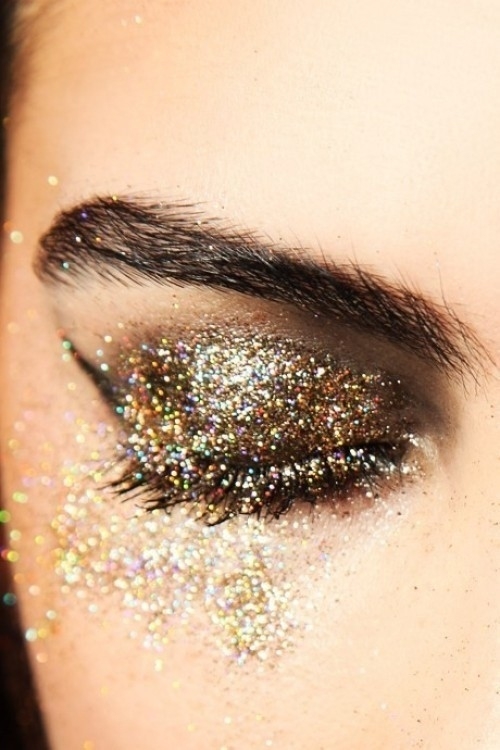 Makeup Pr0n: Glittery Eyes