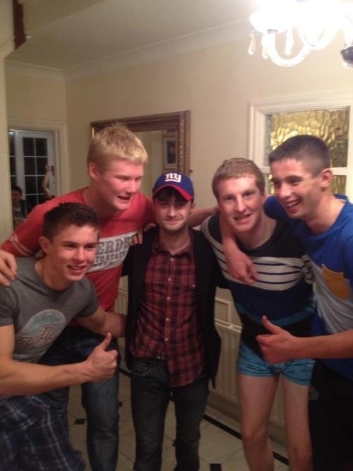 Daniel Radcliffe Knows How to Party Like a Bro