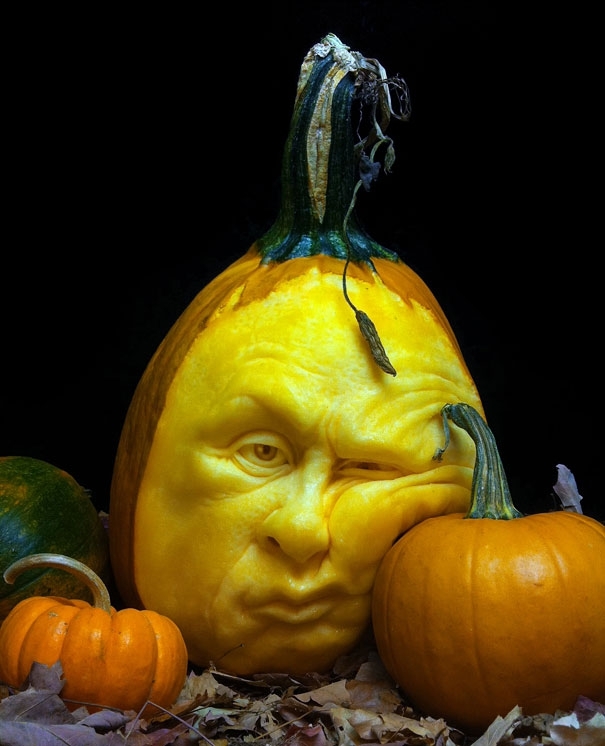 Hyperrealistic Pumpkin Carving