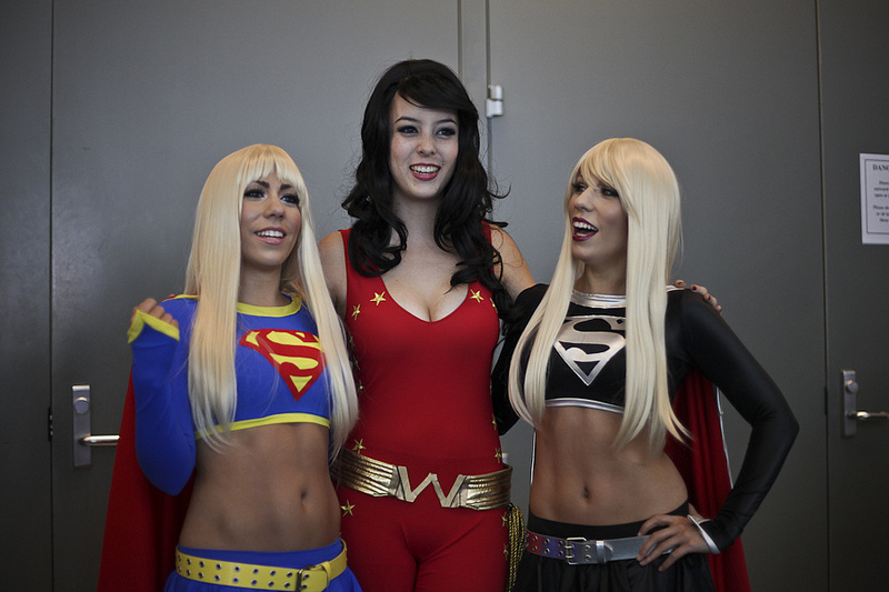 Babes at Comicon 2012