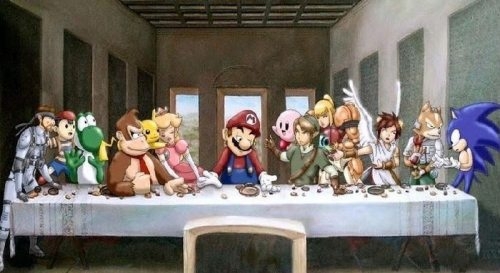 Funny alternatives of the Last Supper 