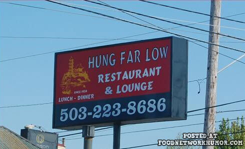 Worst named Asian Cuisine Restaurants