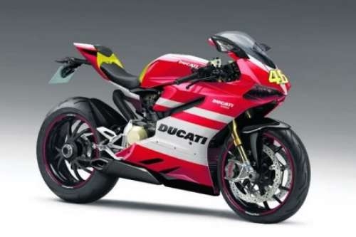 The Ducati 1199 super bike 