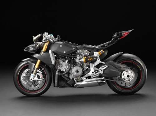 The Ducati 1199 super bike 