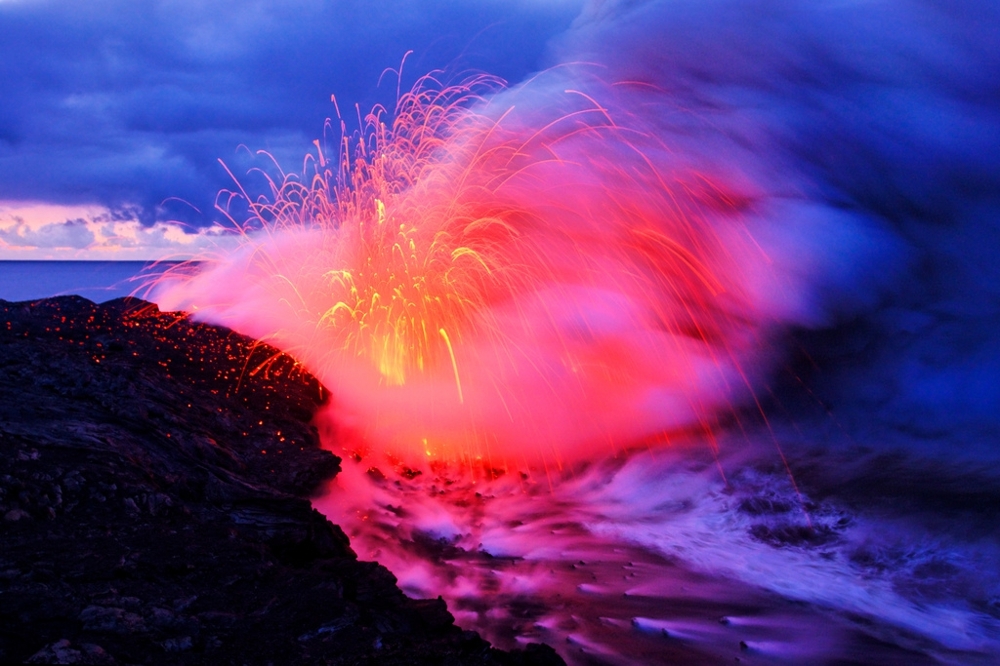 When Lava Meets Water