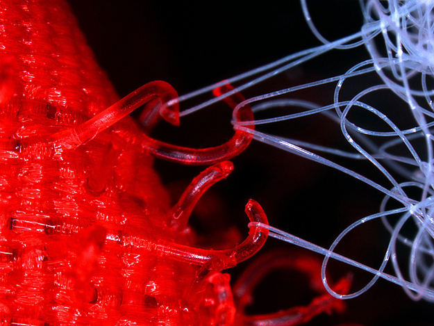 Velcro under a microscope 