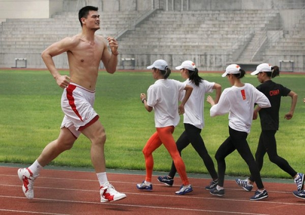 Yao Ming is trully larger than life!!!