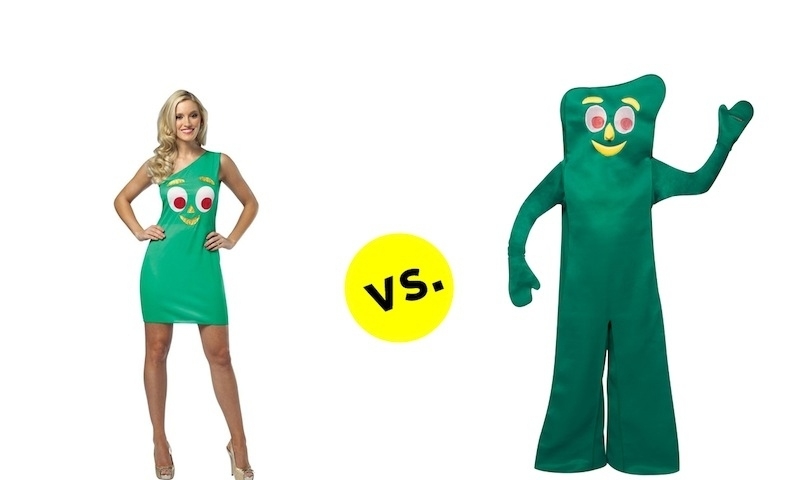 Crazy Differences between Men and Women Costumes. 