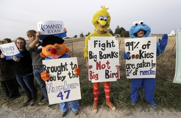 Romney Supporters Think it's Cool to Cut Funding to Sesame Street