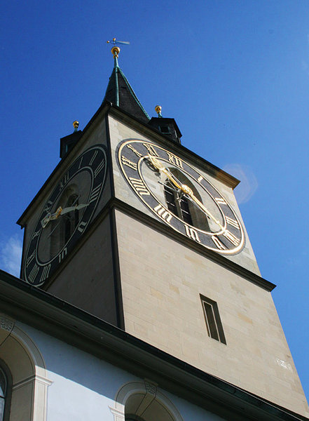 St. Peter's church, Zurich 