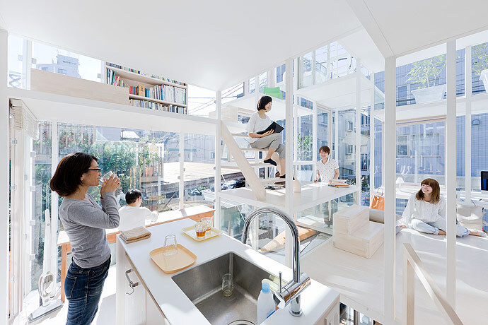 Would you live in this transparent house?