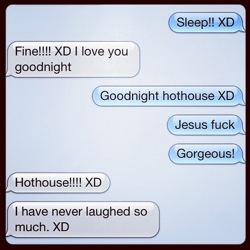 LOL romance. Your true love will call you a hot house.